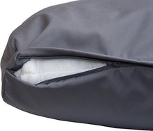 Beo LRP 70x40PY202 - Cuscino Lounge per schienale, con chiusura lampo e tessuto idrorepellente, 70 x 40 cm, colore: antracite