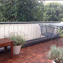 LIUNA Paravento in Rete per Recinzione per Privacy per Balcone, Piscina, Veranda, Ringhiere, Giardinaggio(Size:0.9x1.5m,Color:Bianca)