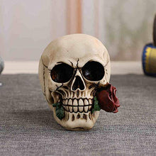 Ornamenti di Halloween Roses Bocca di Teschio Rose Pungenti Modello Resina Skull Bar Puntelli Horror Creativi Skull
