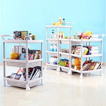 &ripiano di stoccaggio Portaoggetti da cucina, Carrello portaoggetti Portaoggetti da cucina Portaoggetti Organizer con scaffale for ruote Scaffale di finitura (Size : L)
