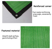 Resistente Ai Raggi UV del Tessuto All'ombra Verde 80%, Pannello Schermato All'ombra del Retino del Retino del Giardino per Il Giardino All'aperto del Patio con I Gommini di Protezione (Size : 5X6m)