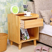 DGHJK Mobili per la casa, Comodino in Legno massello, Divano, tavolino con 1 cassetto, Armadio 40 x 36 x 57 cm