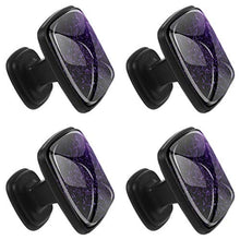 rosa viola 4 PCS Pomelli per Porta, Pomolo per Mobile, Pomelli per Mobili con Viti, Maniglia per Armadietto, Pomelli per Porta, Pomelli per Cassetti per Porta, Armadio, Cassetto e Credenza
