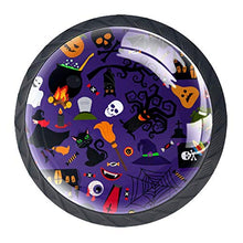 festa di Halloween 4 PCS Pomelli per Porta, Pomolo per Mobile, Pomelli per Mobili con Viti, Maniglia per Armadietto, Pomelli per Porta, Pomelli per Cassetti per Porta, Armadio, Cassetto e Credenza