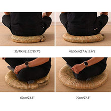 LTINN Stuoie di Paglia, Cuscini Tatami, stuoie Che Possono sedersi sui tappetini per la Meditazione Domestica, stuoie da Meditazione, stuoie in Ginocchio, Fatte a Mano