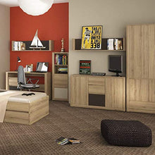 Pavimento del bagno armadietti 3 cassetti restringono 50x40x132 cm,Oak