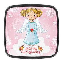 Biglietto di auguri con il Natale Pomelli per Porta Set di 4 Pomelli per Mobili Manopole per Cassetti Cucina Armadio Vetro