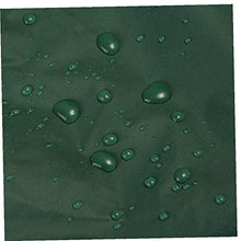 Odoukey Mobilio per l'esterno di Copertura Rettangolare di Protezione di Oxford Tessuto Verde Impermeabile Pioggia Neve Antivento per Sedie Tavolo da Esterno