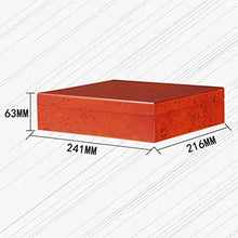 Humidars Cigar Humidor - Legno di Cedro allineato Cigar Humidor di immagazzinaggio della cassa della scatola con umidificatore igrometro mantenerlo fresco .Scatola di immagazzinaggio di cigari di gran