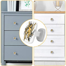 Set di 4 maniglie rotonde per armadio da cucina, credenza, cassettiera, cassettiera, con viti, per cucina, comò, armadietto, bagno, armadio antico angelo bambino