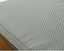 Cuscino per panca da 2 a 3 posti, 5 cm, cuscino per panca da giardino, lunghezza 100/120 cm, per sala da pranzo in interni ed esterni (120 x 40 x 5 cm, grigio scuro)