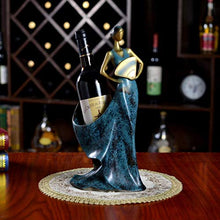 LHQ-HQ Wine Rack Decoration Governo del Vino Decoration Ornamenti creativi Wine Rack Wine Bottle Holder 18 X 17 X 36 Centimetri