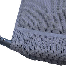 Meerweh Mare WEH Alluminio Giardino Sedia a Sdraio Sdraio Sedia a Sdraio Sauna Extra Alto, Altezza Circa 43 cm, Grigio, 153 x 72 x 126 cm