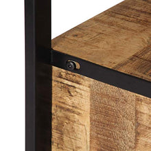 FAMIROSA Armadietto 120x30x75 cm in Legno Massello di Mango