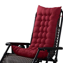 Lounge Cuscino in Cotton per Sedia A Dondolo Confortevole Cuscini Lungo per Sedia Pieghevole,Sedia in Rattan (125 X 45 X 8 Cm)