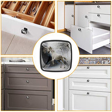 cavallo bianco 4 PCS Pomelli per Porta, Pomolo per Mobile, Pomelli per Mobili con Viti, Maniglia per Armadietto, Pomelli per Porta, Pomelli per Cassetti per Porta, Armadio, Cassetto e Credenza