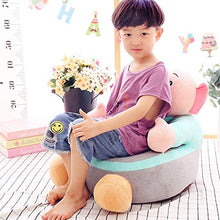 MeiMei Piccolo Divano per Bambini Cartoon Pig Carino Pigro Seggiolino per Neonati Divano per Bambini (Color : Gray)