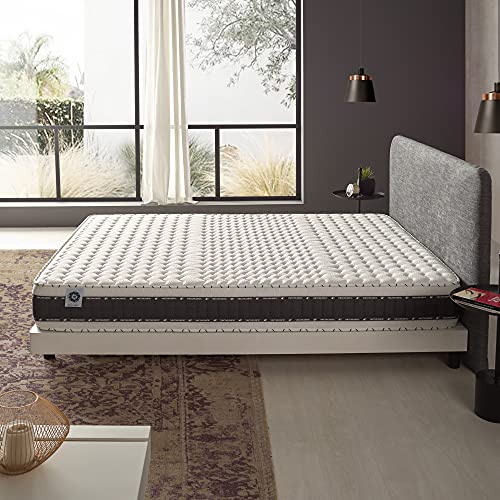 Naturalex | Majestic | Materasso Matrimoniale 150x200 Memory | Struttura Memory HR Ultra Confort | Altezza 25 cm | Ergonomico | Ventilato | Effetto Massaggiante | Riposo Rigenerante