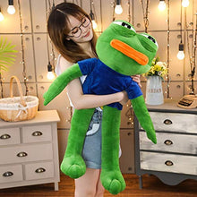 YiXing Creative - Peluche a forma di rana con scritta in lingua inglese "Triste Frona", 50 – 90 cm