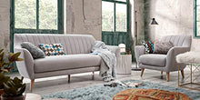 Kave Home - Tavolino Bianco Filip con Rami di Legno di Teak