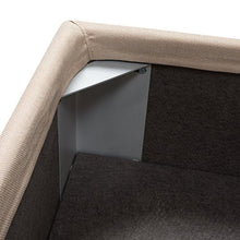 Goldflex - Letto SOMMIER Contenitore Matrimoniale Imbottito MOD. Aida, con Rete
