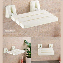 JTKDL Sedile Pieghevole da Doccia per Doccia Sedile Pieghevole per Bagno Sedile Pieghevole per Doccia,White