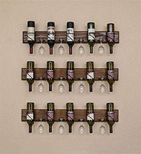 Scaffale Legno Porta Vino Scaffale Vini A Muro Porta Bottiglie E Vetro - Portabottiglie Da Parete, Portabottiglie Da Vino, Cucina Domestica E Decorazione Bar