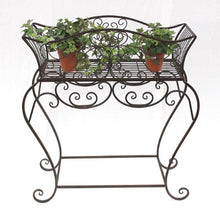 DanDiBo Porta Fiori 85 cm Panca Fiori 12554 XL Metallo Scaffale Fiori Tavolinetto Tavolo