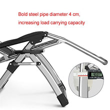CGF- Sedie a sdraio Pieghevoli Sedia Pieghevole Sedia da Salotto Portatile Zero Gravity Facile Regolazione Multi-Angolo Pieghevole per Interni ed Esterni