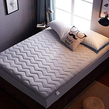 zyl Materasso Tatami Futon Portatile Giapponese Materasso Addensato per Studenti Materasso Resistente e Morbido Antiscivolo Materasso Peluche Usato per Yoga Meditazione Campeggio Grigio 150x200c