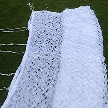 Rete Ombreggiante Maglia Parasole Rete Mimetica Shade Net Sun reticolato Camo tende da sole tenda tessuto Oxford, adatto per nascondere travestimento Caccia tiro 3x5m grande giardino, bianco Più dimen