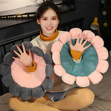 Ammily Petal Futon Peluche Tatami in stile giapponese Futon Petal Cuscino di seduta Spessa Pavimento Tatami Cuscino Rotondo per Bambini Adulti