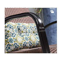 XinQing-Sedia a Dondolo PE in Rattan Sedia a Dondolo per Adulti per Adulti Camera da Letto Anziani Soggiorno Giardino Cortile Cortile Launa per Il Tempo Libero Sedia 100x96x52cm