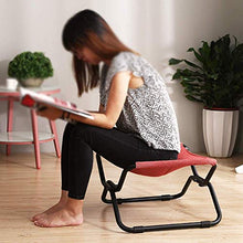 Impermeabilizzata Panno Nordico Semplice Portatile da Pesca all'aperto Mazar Piccola Panca per Adulti Pieghevole Panca per Barbecue Panca per Scarpe Adatta per Balcone da Giardino, Verde