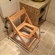 TLMYDD WC Sede Sedia Pieghevole Sedia Bagno Anziani Vasini Robusto Incinta Impermeabili Sgabello da Bagno
