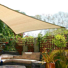 YTQ Panno Ombreggiante Protezione Solare 90% Anti-UV Isolamento Termico Sunroom Esterni Balcone Fiori Piante Grasse Colori Tenda da Sole Copertura Gialla(Size:2m x 5m)