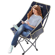 DYCLE Reclinabile Pieghevole Sedie a Sdraio Sedia Portatile da Pesca da Campeggio da Esterno Ergonomico Traspirante Confortevole Sedia Relax