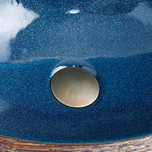 WEHOLY Lavabo in Resina Lavabo retrò da Incasso Ovale in Pietra Naturale Lavabo in Ceramica Contenitore per Hotel Lavabo a Prova di Schizzi