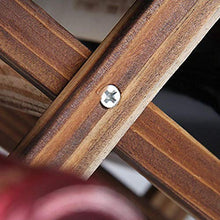 KUMOPYU Portabottiglie in Legno Accessori da Cucina Portabottiglie Pieghevole Portabottiglie Portabottiglie Portatile 3 6 10 Portabottiglie Bar Display Rack-3 Bottiglie Porta Vino Arredamento Casa