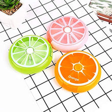 N/V Portatile Forma Rotonda Piccola Medicina Pill Box Portatile 7 Giorni Settimanale Viaggio Medicina Titolare Tablet Storage Caso Contenitore