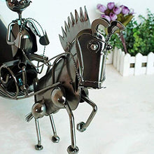 LHQ-HQ cremagliera del vino Wine Rack Marathon Holder bottiglia di vino in stile cremagliera casa decorazione ornamenti Vino contenitore decorazione domestica del mestiere del ferro regalo Artigianato