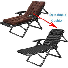 SHUAIIJUAN Sedia per il tempo libero domestico Patio Lounge Recliners pasti sedie reclinabili pieghevoli for sedie for esterni Beach Camping Sdraio reclinabili con 5 posizioni regolabili Adagiarsi, Ca