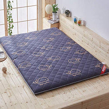 zyl Materasso Futon Giapponese Materasso Tatami Pieghevole Roll-Up Dormitorio Studente Antiscivolo Materassi Antibatterici Doppio Materasso da Campeggio Facile da Trasportare Balene 100x200cm