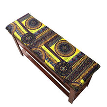 jHuanic - Cuscino per panca da giardino, per interni, per vacanze, relax, patio, altalena, sedia a 2-3 posti, stile 4,120 x 30 x 4 cm