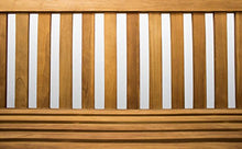 AVANTI TRENDSTORE - Manado - Panca da Giardino con Schienale in Legno di Teak, Dimensioni: Lap 150x92x61 cm