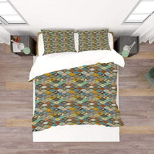 DEWUFAFA Set di Biancheria da Letto Morbida Stampata 3D, Coperchio del Piumino Caldo, Set da 3 Pezzi con Federa (Color : Style01, Size : Super King:87"x103")