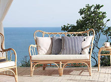 Beliani Lounge Set da Giardino 4 Posti in Rattan Naturale Beige Brindisi