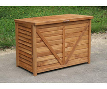 XLLLL Cassapanca da Esterno Baule Rattan Cassa Naturale Semplice da Esterno Armadi in Legno Massello in Legno A Prova di Pioggia Ventilato Armadietto Armadietto Anticorrosivo
