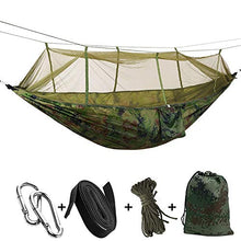 Amaca Da Campeggio / Giardino Mobili Da Esterno 1-2 Persone Lettino Portatile Sospeso Forza Tessuto Per Paracadute Altalena Per Dormire Camouflage