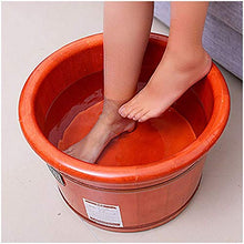 XYZX Pedana in Legno, Secchio per Pedicure, pediluvio Domestico in Legno